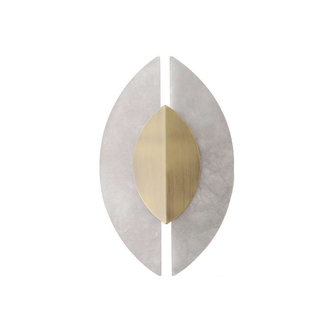 Solari Alabaster Leaf Sconce - Vakkerlight