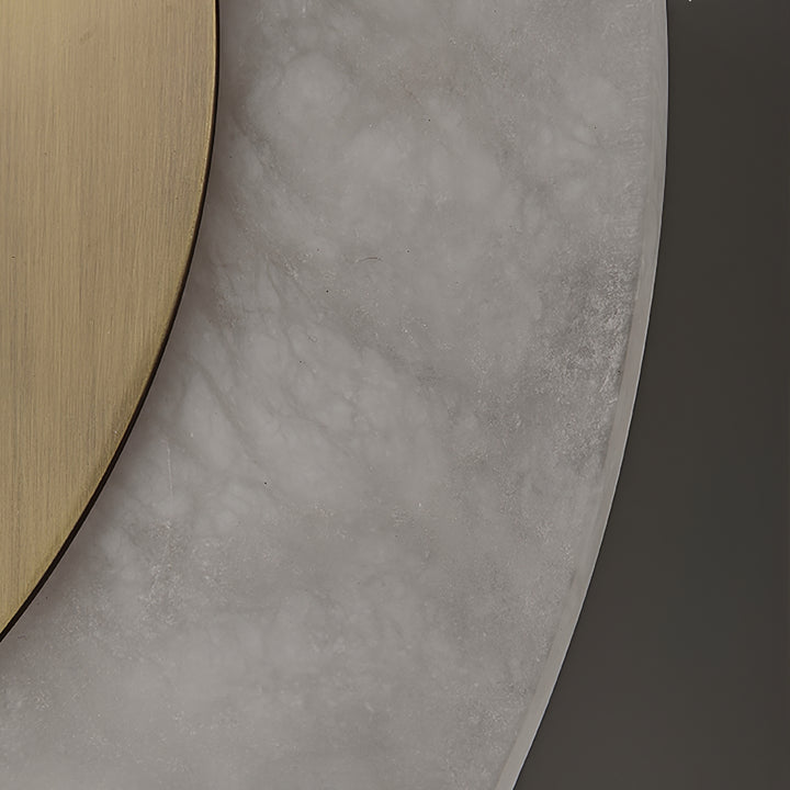 Solari Alabaster Leaf Sconce - Vakkerlight