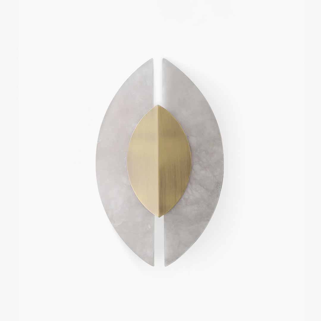 Solari Alabaster Leaf Sconce - Vakkerlight