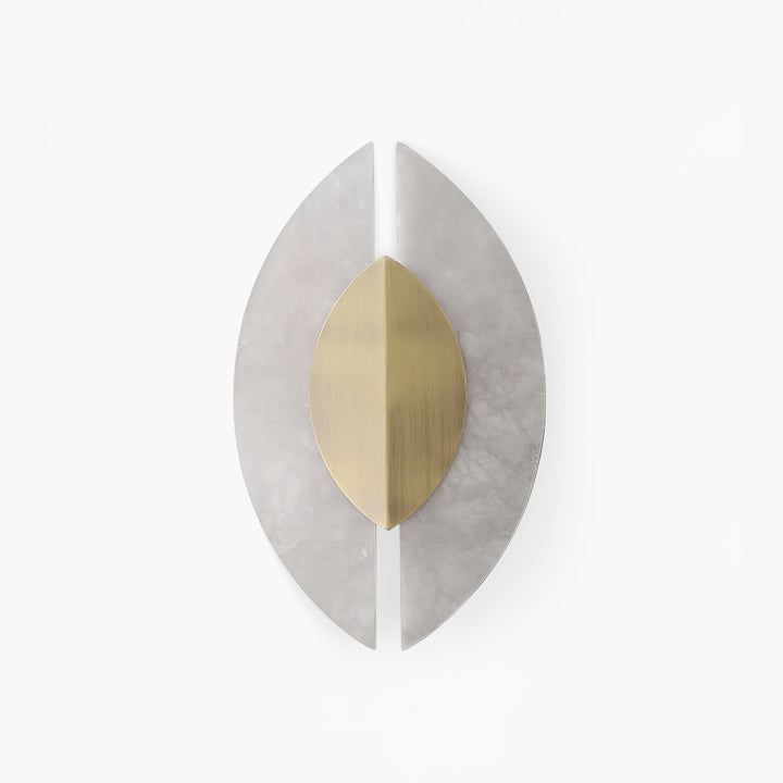 Solari Alabaster Leaf Sconce - Vakkerlight