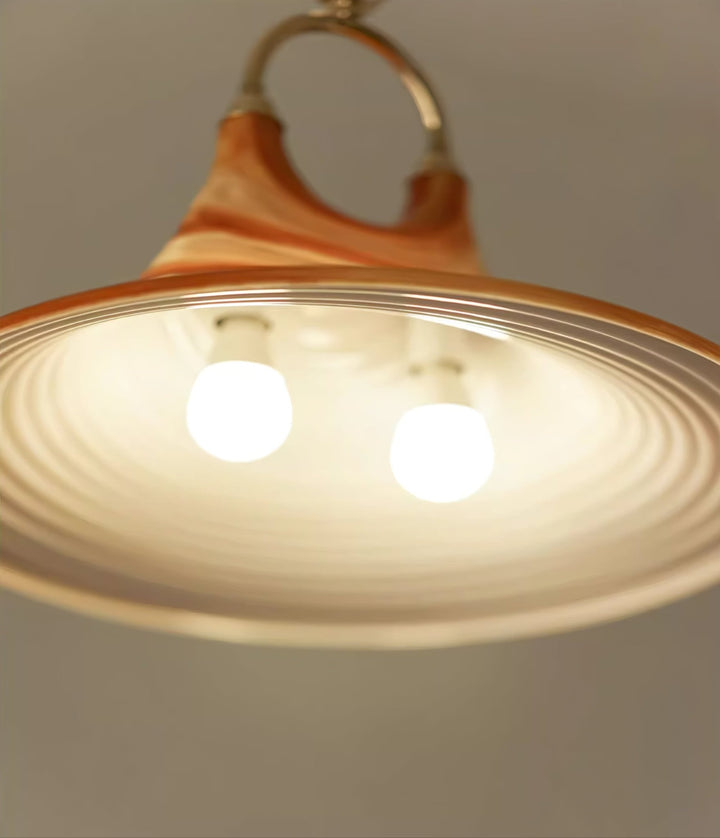 Solari Swirl Glass Pendant Light - Vakkerlight