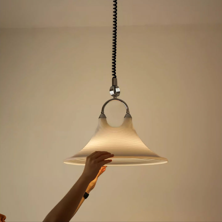 Solari Swirl Glass Pendant Light - Vakkerlight