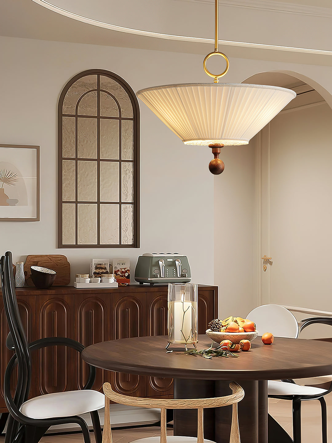 Solaria Pleated Pendant Light - Vakkerlight