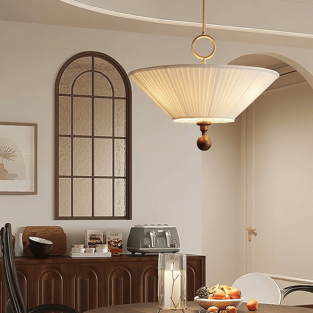 Solaria Pleated Pendant Light - Vakkerlight