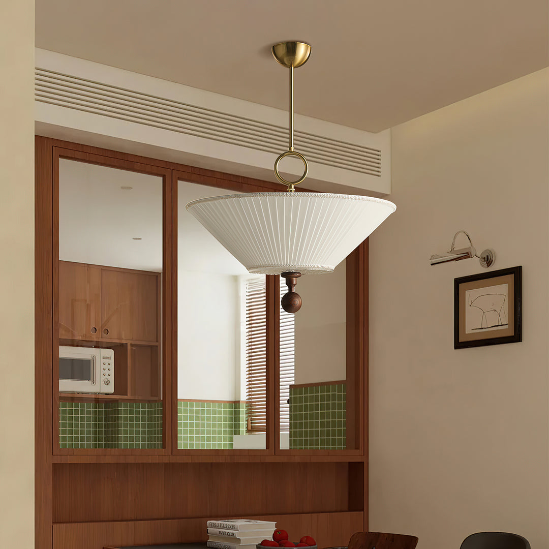 Solaria Pleated Pendant Light - Vakkerlight