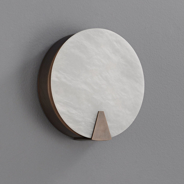 Solaris Halo Alabaster Wall Light - Vakkerlight