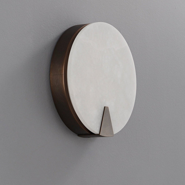 Solaris Halo Alabaster Wall Light - Vakkerlight