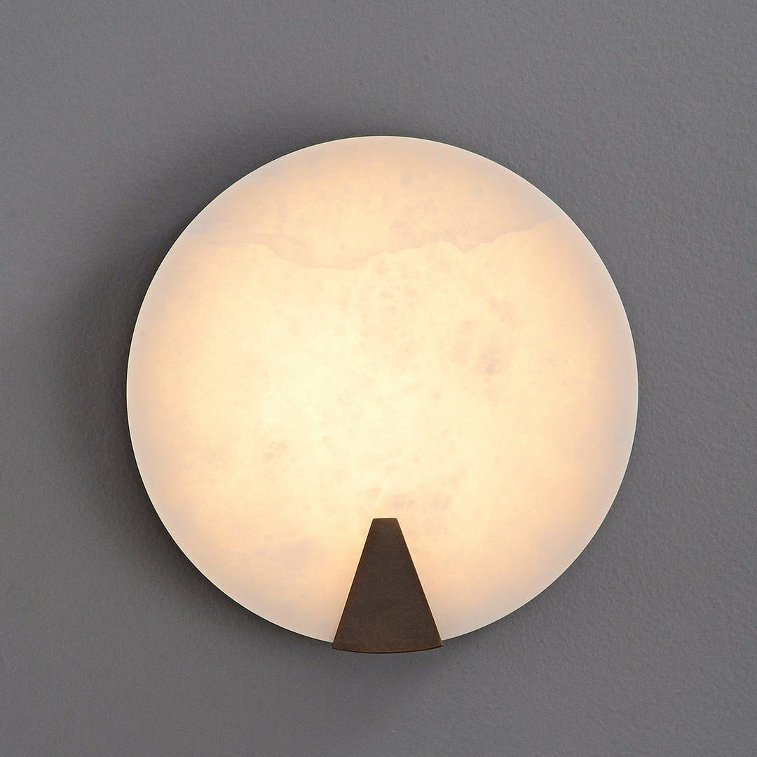 Solaris Halo Alabaster Wall Light - Vakkerlight