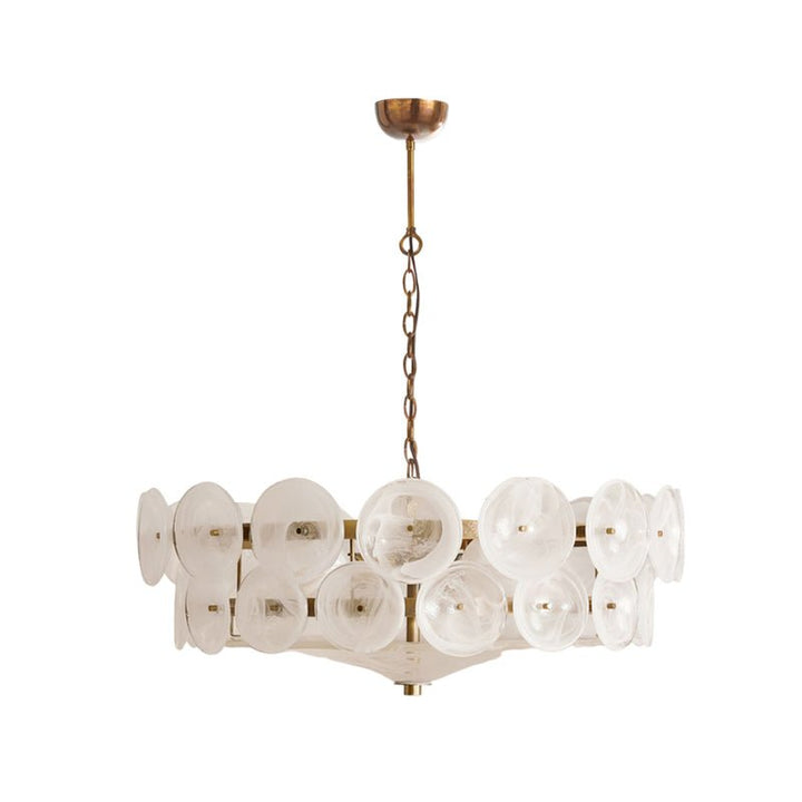 Solaris Disc Murano Chandelier - Vakkerlight