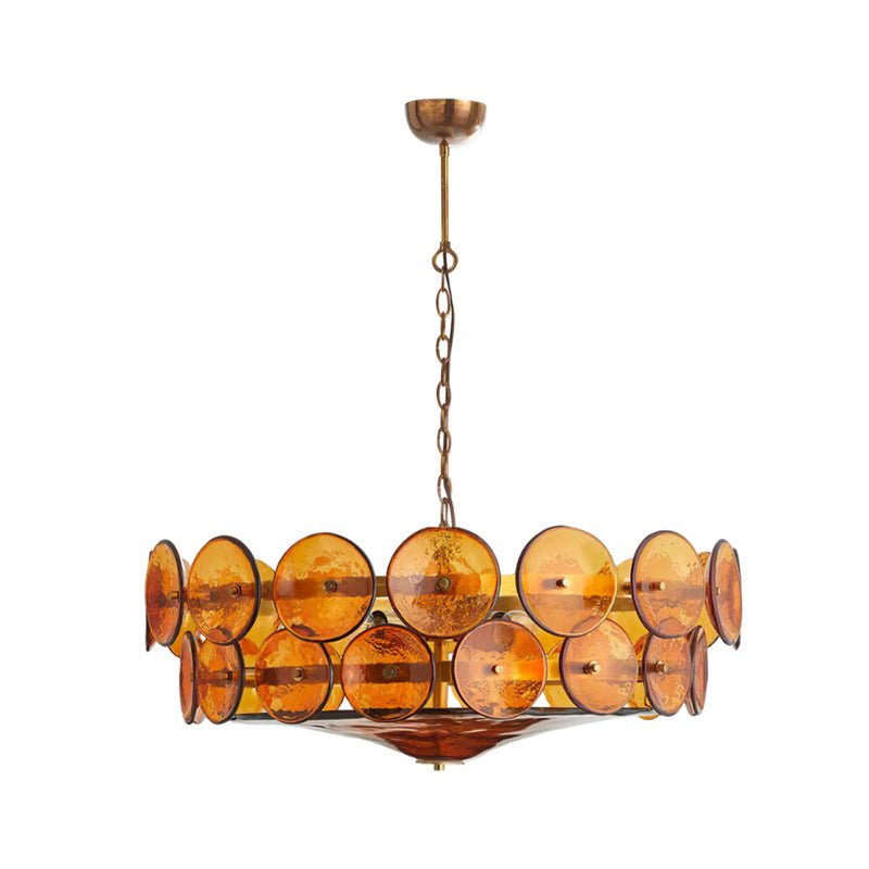 Solaris Disc Murano Chandelier - Vakkerlight