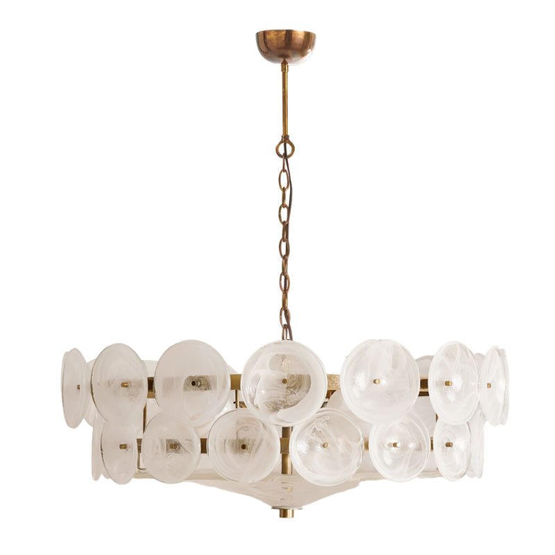 Solaris Disc Murano Chandelier - Vakkerlight