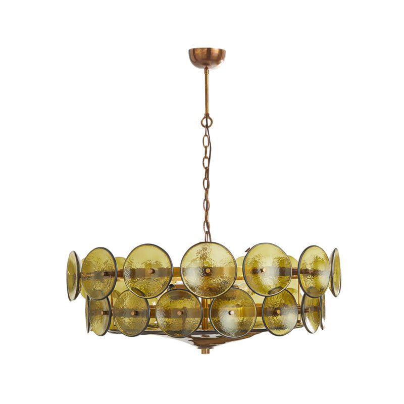 Solaris Disc Murano Chandelier - Vakkerlight