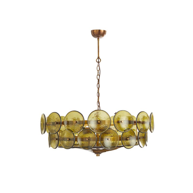 Solaris Disc Murano Chandelier - Vakkerlight