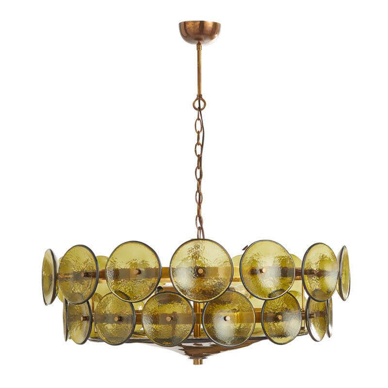 Solaris Disc Murano Chandelier - Vakkerlight