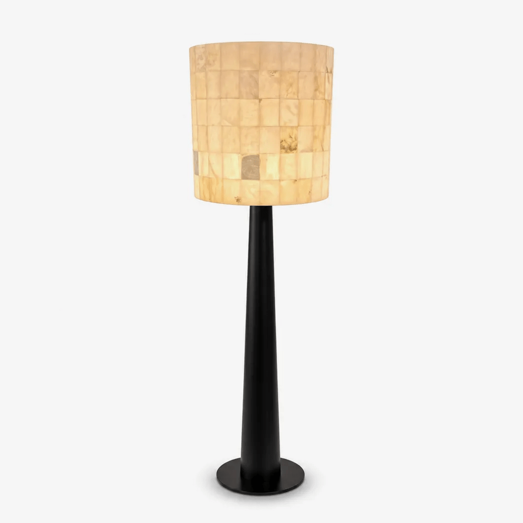 Solavera Alabaster Mosaic Floor Lamp - Vakkerlight