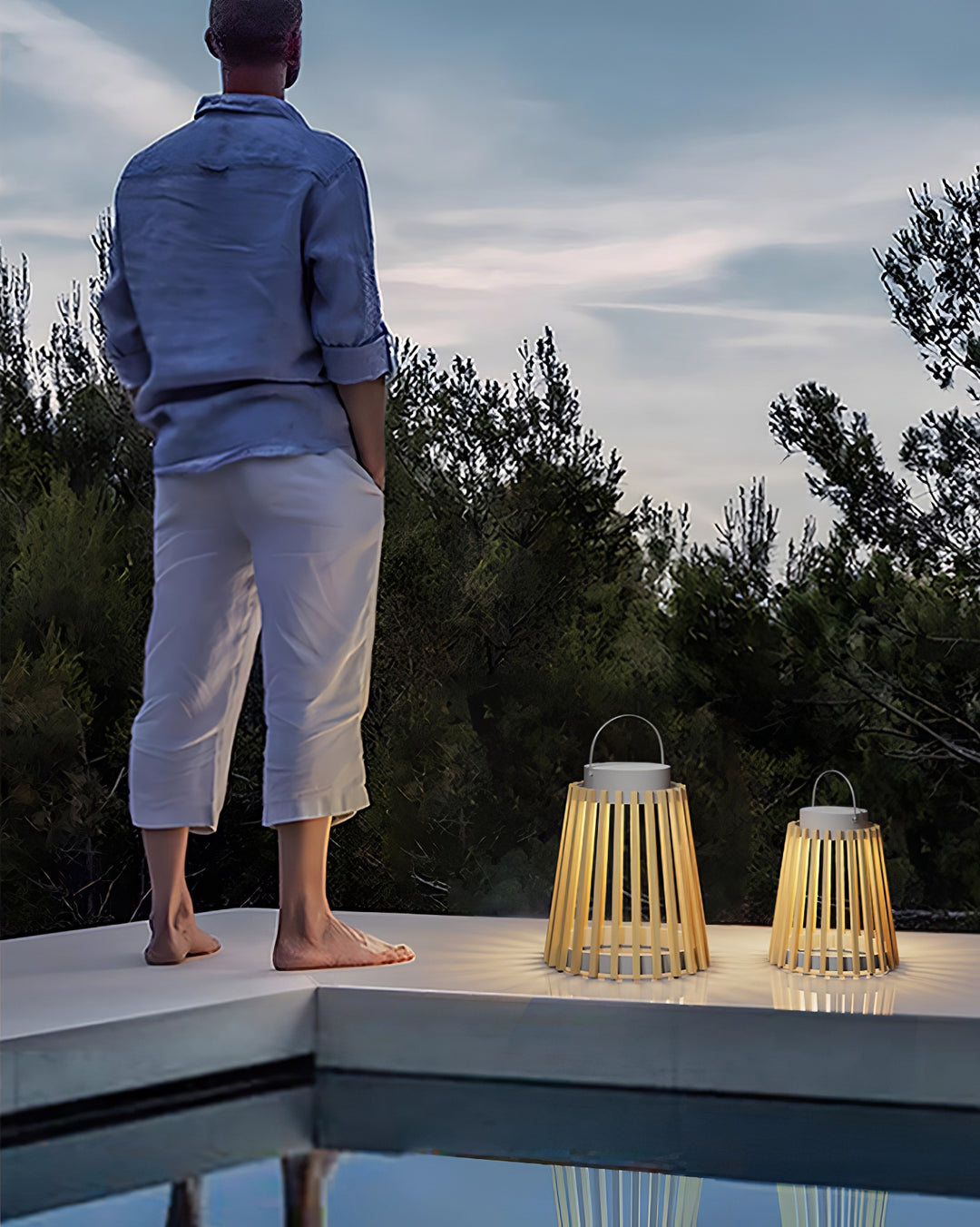 Solene Solar Outdoor Lantern Lamp - Vakkerlight