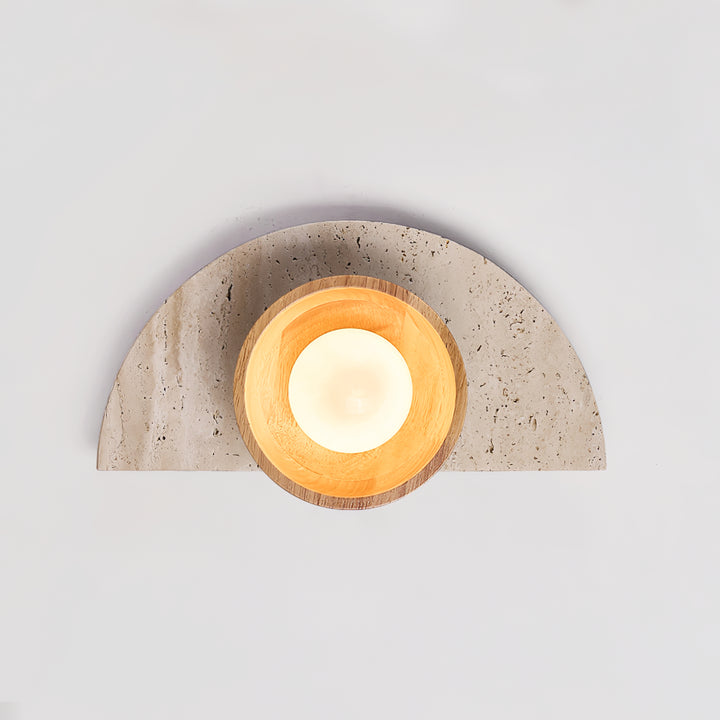Soleners Travertine Wall Light - Vakkerlight