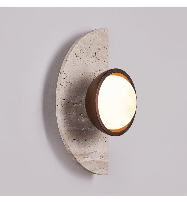Soleners Travertine Wall Light - Vakkerlight