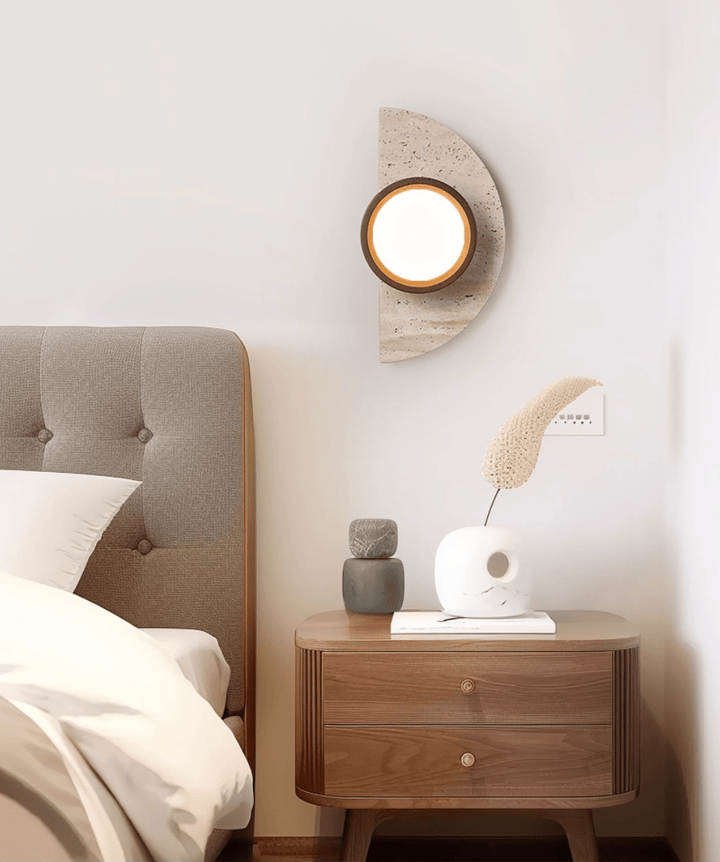 Soleners Travertine Wall Light - Vakkerlight