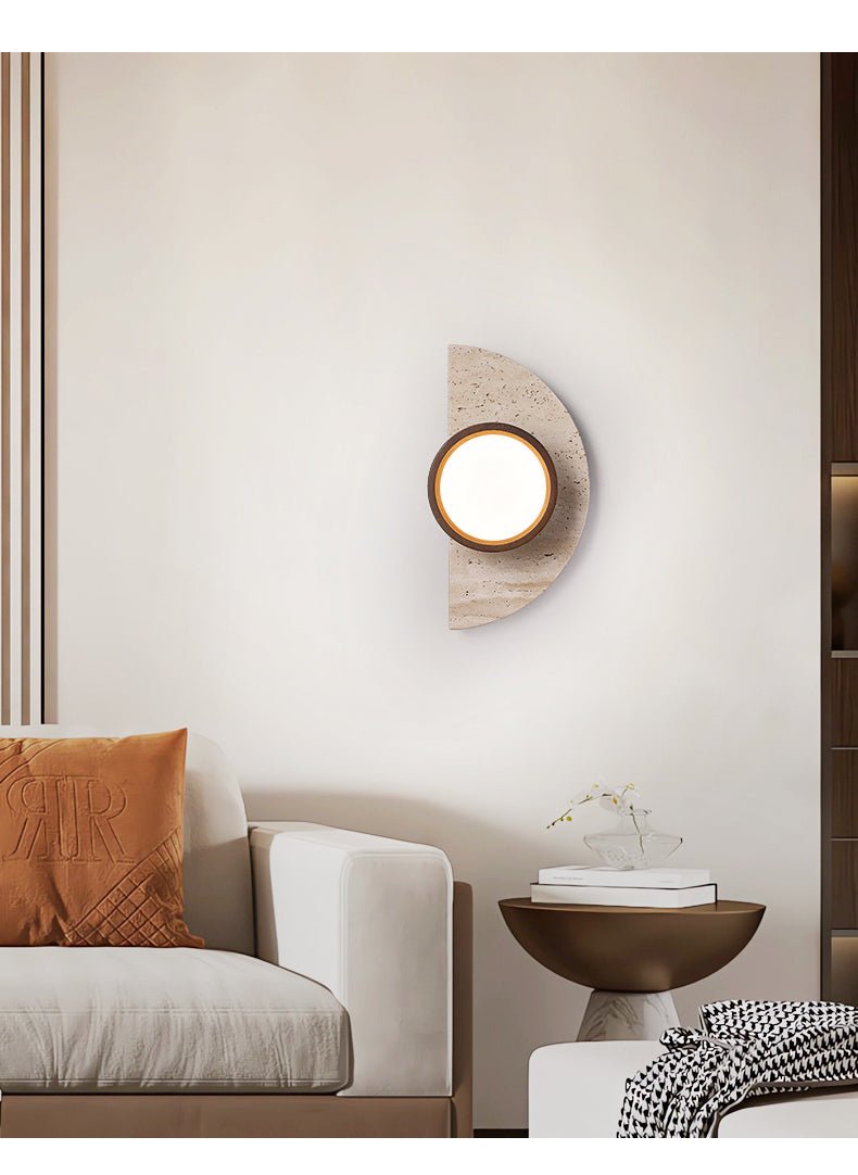 Soleners Travertine Wall Light - Vakkerlight