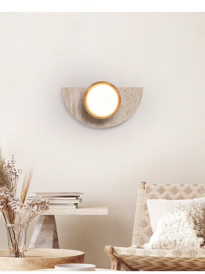 Soleners Travertine Wall Light - Vakkerlight