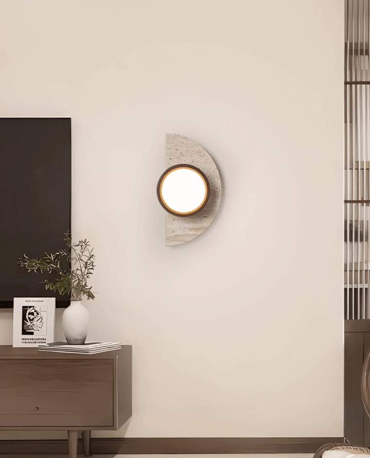 Soleners Travertine Wall Light - Vakkerlight