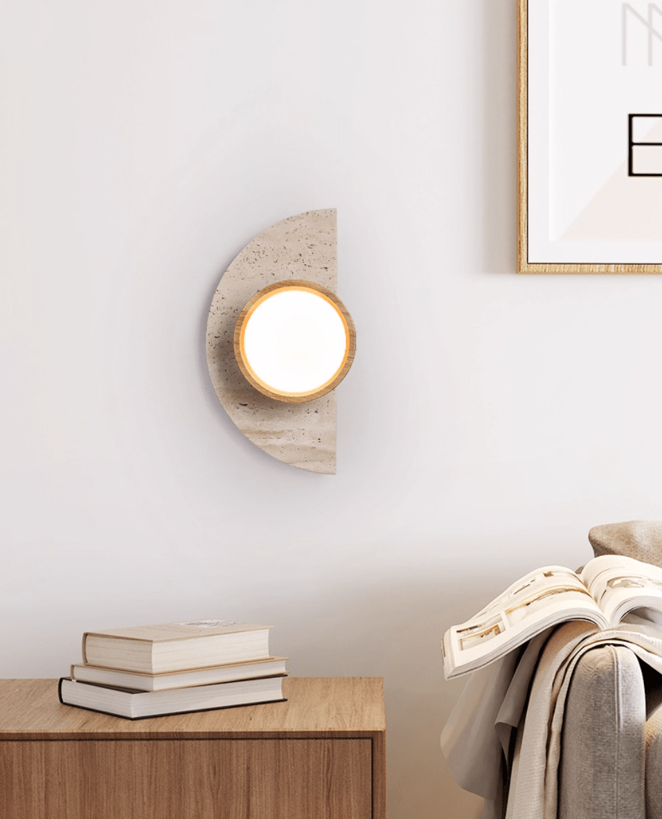 Soleners Travertine Wall Light - Vakkerlight
