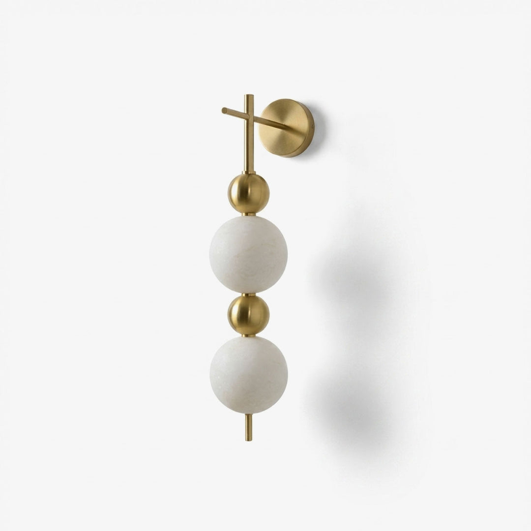 Solenne Alabaster Beaded Wall Sconce