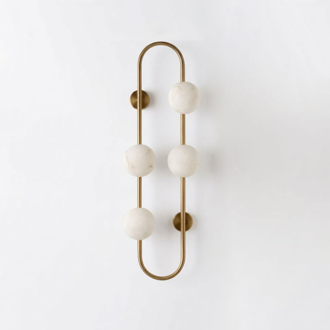 Solenne Alabaster Branch Wall Sconce