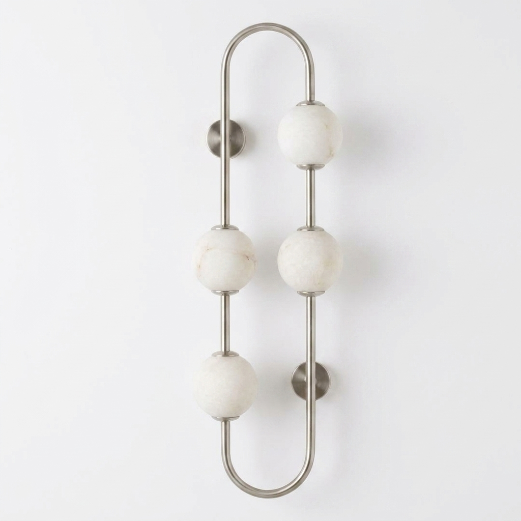 Solenne Alabaster Branch Wall Sconce