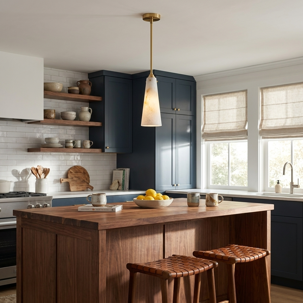 Solenne Alabaster Cluster Pendant Light