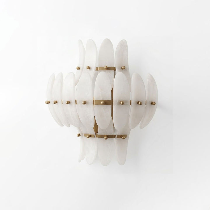 Solenne Alabaster Petal Wall Sconce