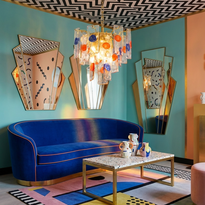 Solenne Art Glass Chandelier - Vakkerlight