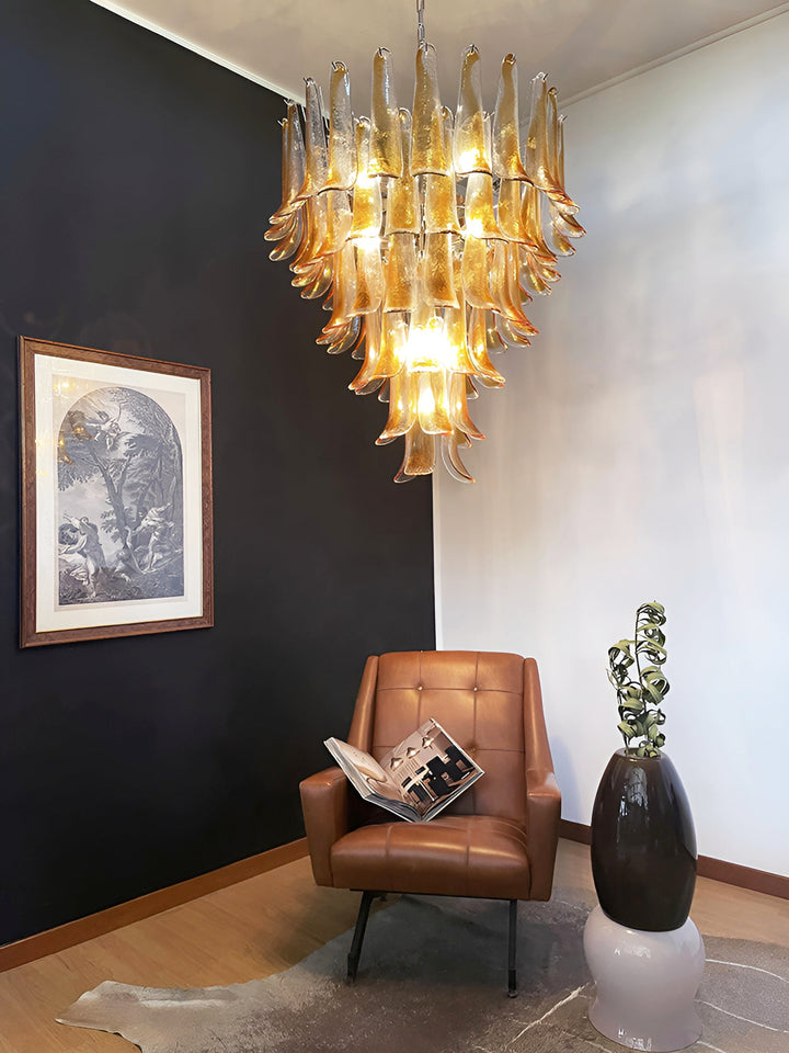 Solenne Murano Glass Chandelier - Vakkerlight