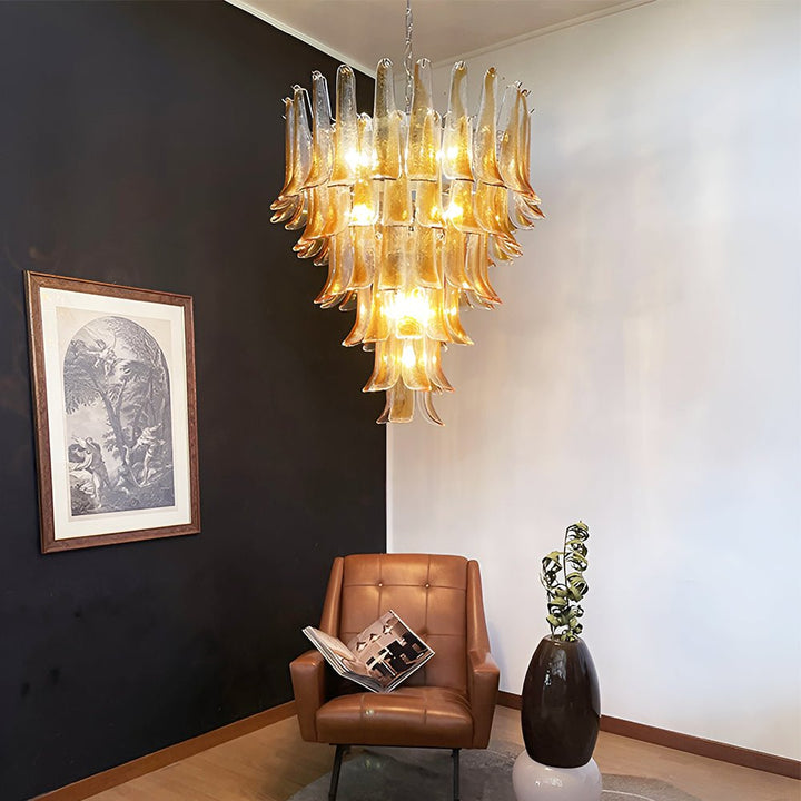 Solenne Murano Glass Chandelier - Vakkerlight