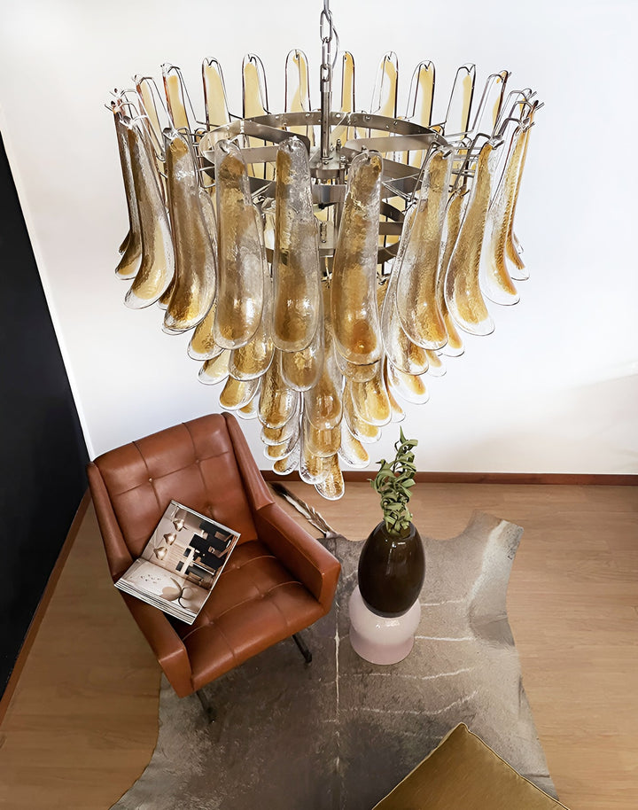 Solenne Murano Glass Chandelier - Vakkerlight