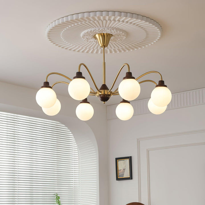 Solid Wood Magic Bean Chandelier - Vakkerlight