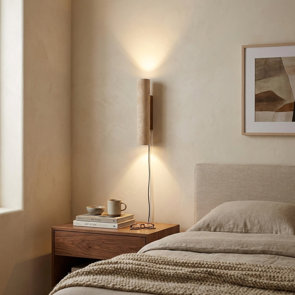 Solis Column Plug-in Wall Lamp