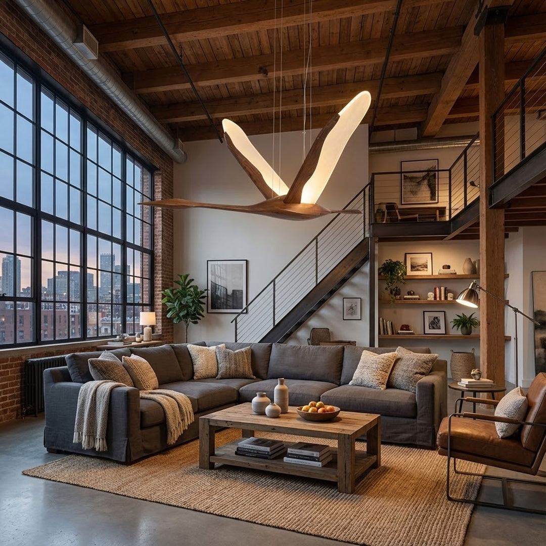 Solitude Crane Pendant Lamp - Vakkerlight