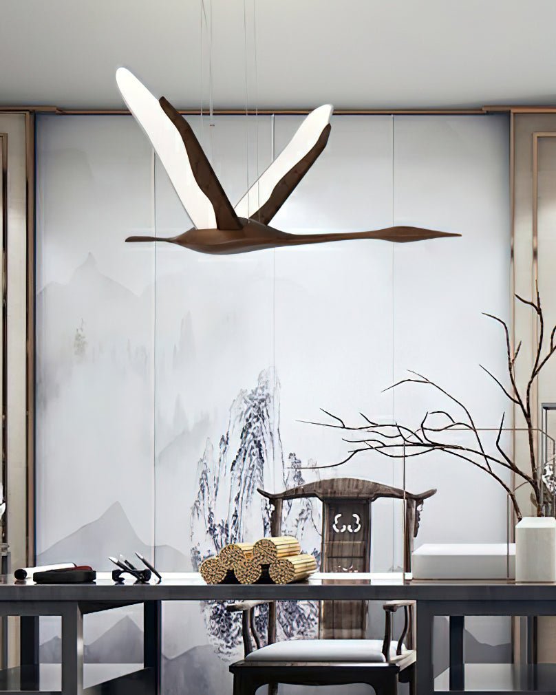 Solitude Crane Pendant Lamp - Vakkerlight