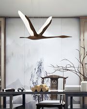 Solitude Crane Pendant Lamp