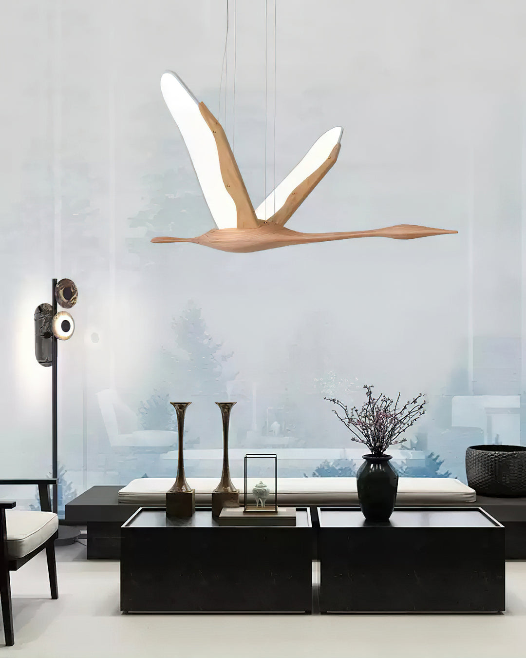 Solitude Crane Pendant Lamp - Vakkerlight