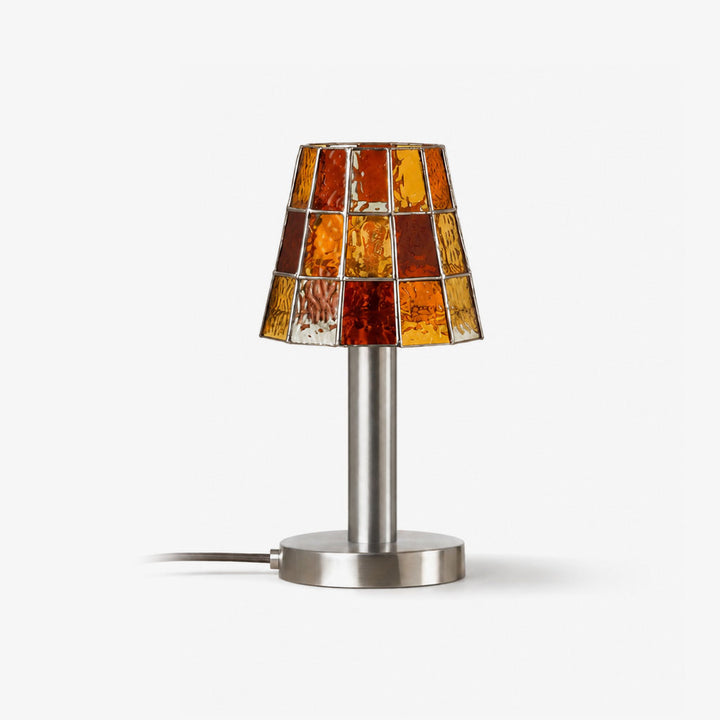 Solstice Faceted Glass Table Lamp