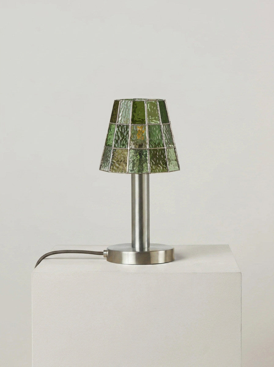 Solstice Faceted Glass Table Lamp