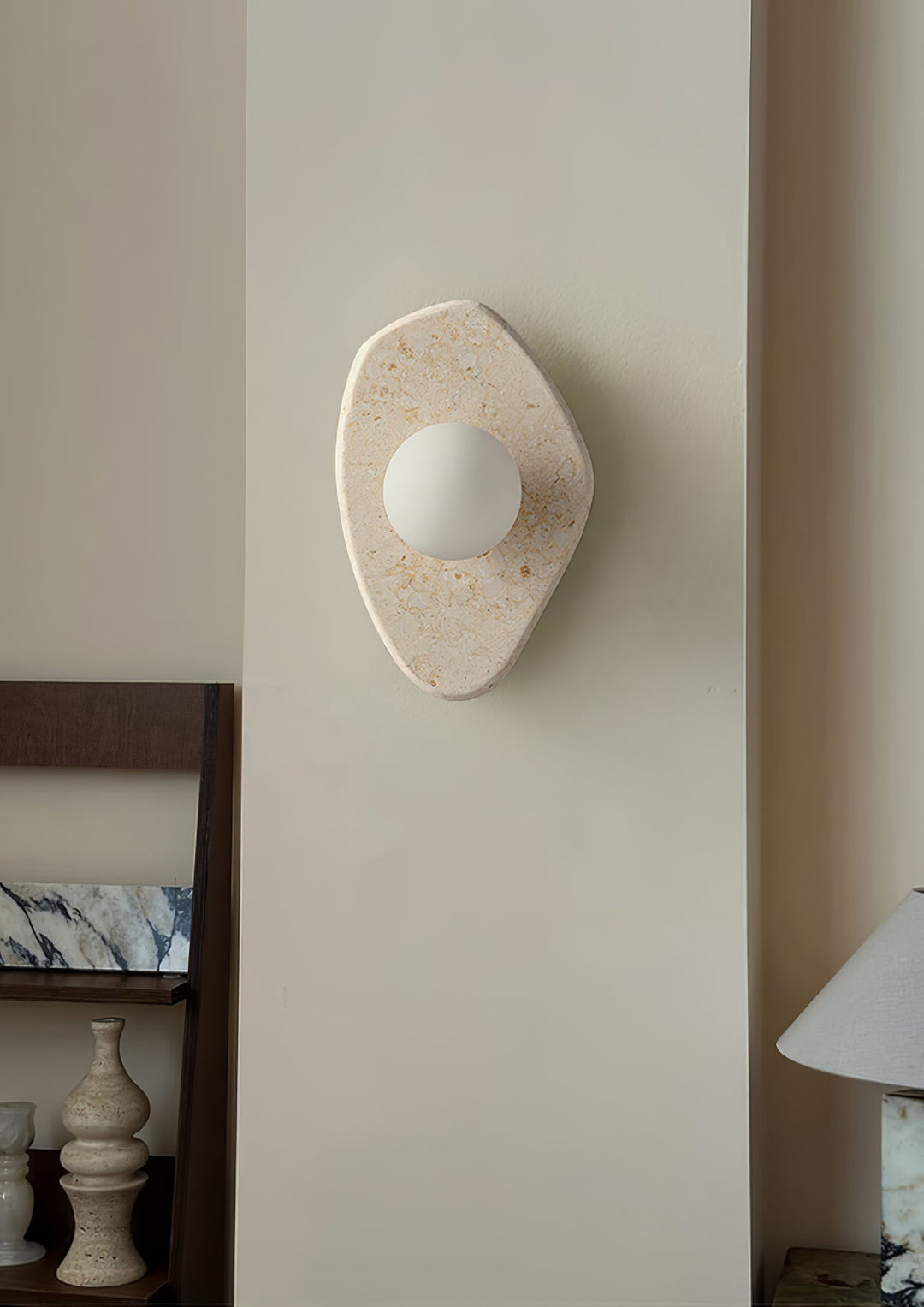 Soluna Stone Wall Light - Vakkerlight