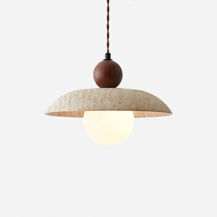 Soluna Travertine Pendant Light - Vakkerlight