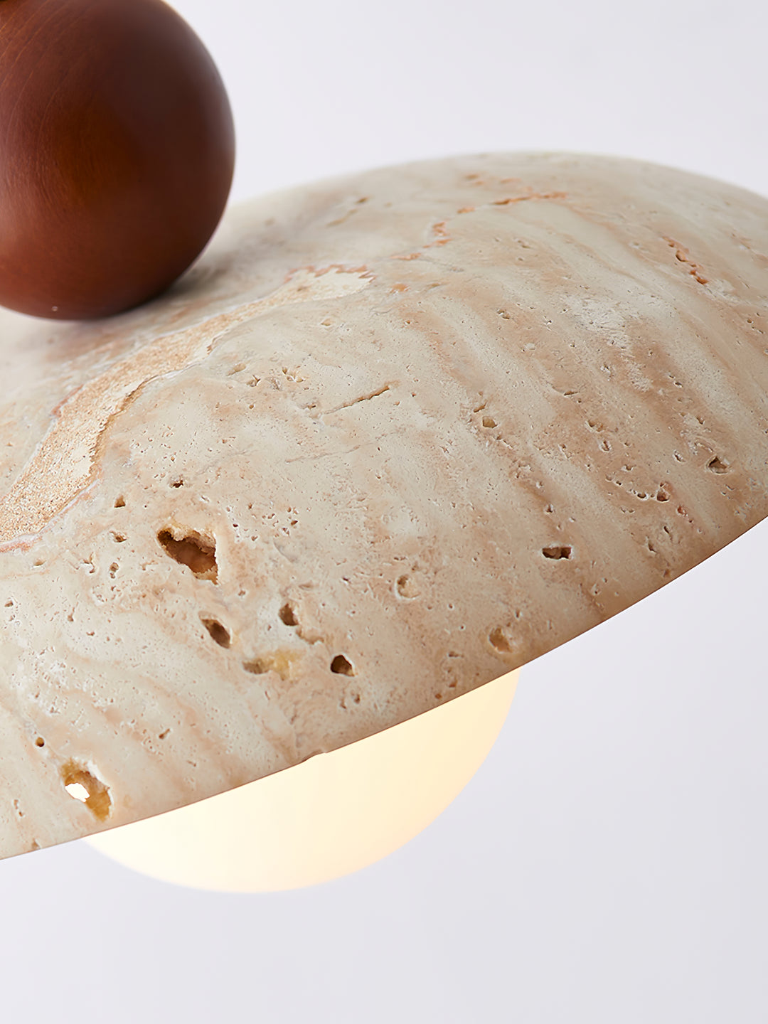 Soluna Travertine Pendant Light - Vakkerlight