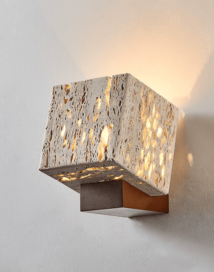 Cavora Travertine Glow Wall Sconce - Vakkerlight