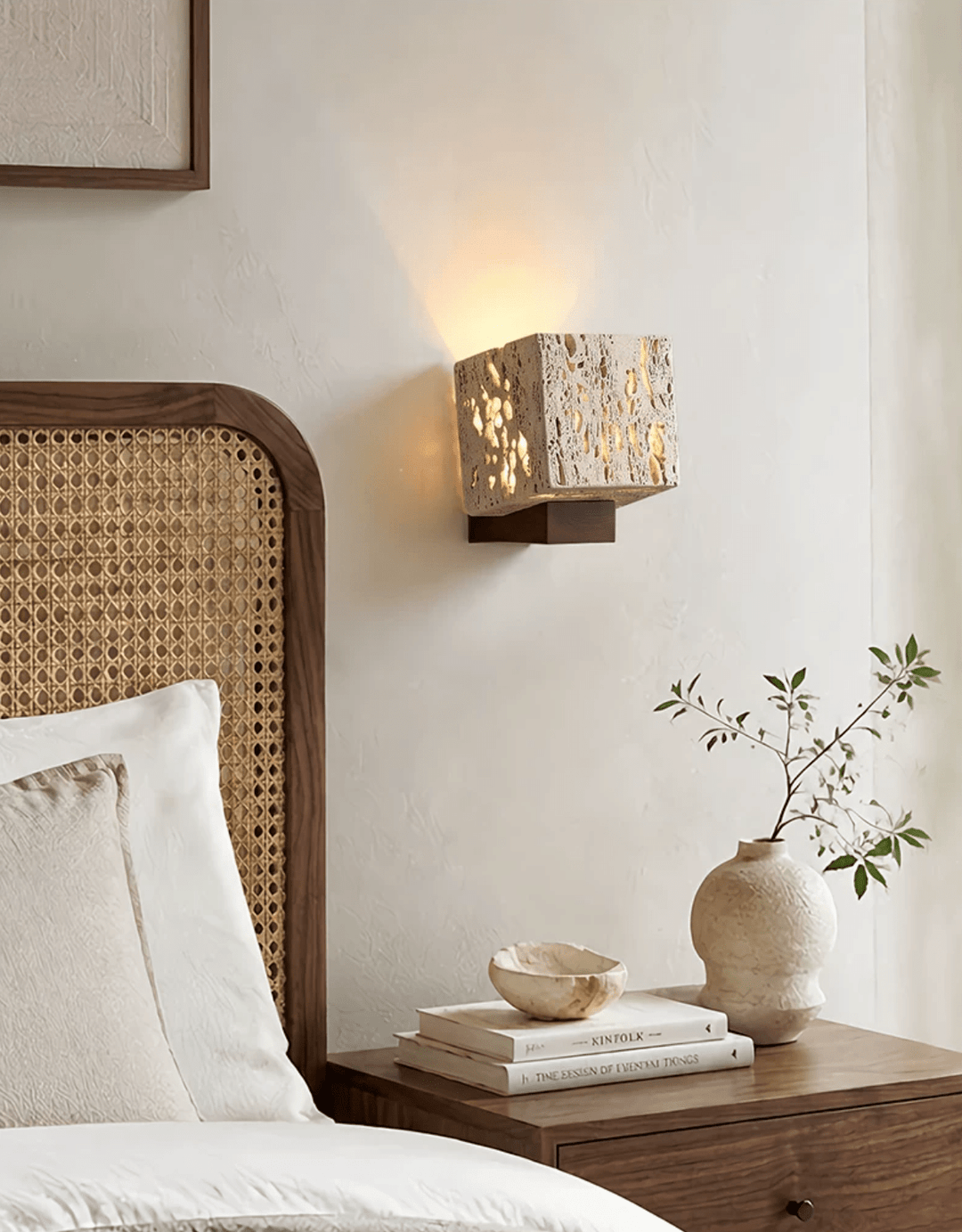 Cavora Travertine Glow Wall Sconce - Vakkerlight