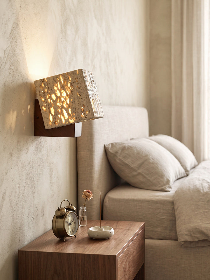 Cavora Travertine Glow Wall Sconce - Vakkerlight